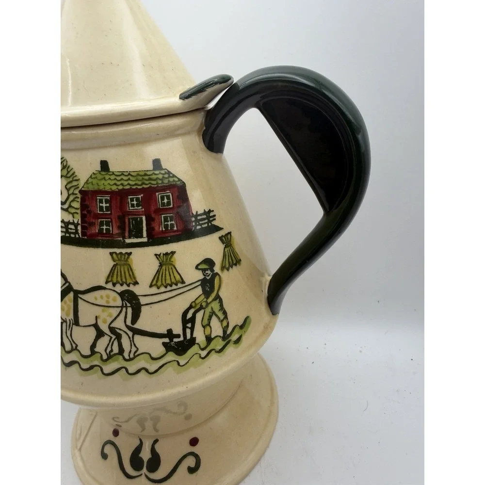 Metlox Poppytrail Vernon Homestead Provincial Coffee Pot Lid USA 11